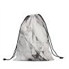 Nerxy Black White Marble Grip Bag - Marbling Gymnastics Grips Bag Marbles Gym Bag for Gymnasts Abstract Stones Artwork Drawstring Storage Bags Pouch Adjustable view 2