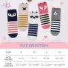 Artfasion Kids Girls Animal Socks: Cute Cartoon Crew Cotton Ankle Soft Funny Childs Breathable Toddler Socks for 8-11 Years Students Daughter Granddaughter Walking Running Traveling School Garden view 4
