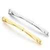 2 Pcs Shirt Collar Bar Tie Pins Unique Necktie Pins Tie Clasp Set Metal Tie Clips For Men Wedding Collar Bar For Men's Dress Shirts view 1