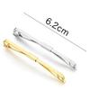 2 Pcs Shirt Collar Bar Tie Pins Unique Necktie Pins Tie Clasp Set Metal Tie Clips For Men Wedding Collar Bar For Men's Dress Shirts view 2