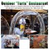 Oracra Bubble Tent Pop Up Gazebo, Clear Dome Camping Screen Houses, Commercial Sport Shelter Tents with 10m Light String, Outdoor Gazebo for Date Night (Size : 300x300x220cm) view 4