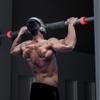 MaGiLL Pull-Up Bars Doorway Pull Up Bar with Locking Mechanism Adjustable Length Chin Up Bar Fitness Equipment Home Portable Pull Up Bar for Doorway No Need to Punch (Black 100) view 2