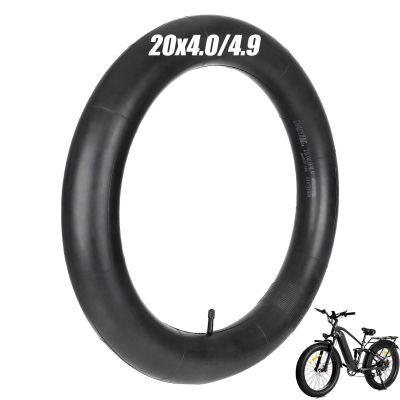 20x4.0/4.9 Fat Tire Bike Inner Tubes with AV 32mm Valve, 20x4.0/4.9 Premium Butyl Rubber Inner Tube for 20 inch Ebike Electric Bicycle for Road/MTB/Mountain/E Bike