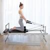DJXIK Multifunctional Pilates Core Bed, Large Equipment Sliding Bed and Foldable, Home Yoga Bed Training Fitness Equipment, Suitable for Postoperative Recovery