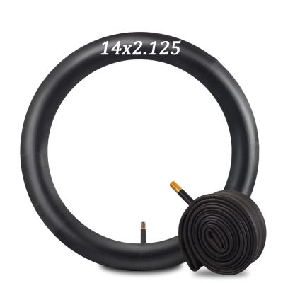 14" Heavy-Duty 1.75/1.125 Inner Tube 14 Inch Electric bikeTubes with Angled Valve Stem for Replacement Electric Scooters and E-Bike Tire Tube, E-Bike Tire Tube and More(14x2.125)
