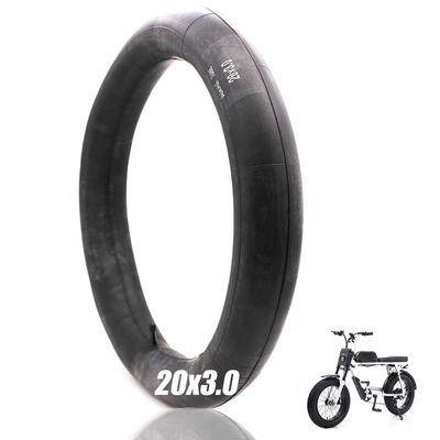 20x3.0 Fat Tire Bike Inner Tubes with AV 32mm Valve, 20x3.0 Premium Butyl Rubber Bike Tube, Ideal for Electric Bikes, Mountain Bikes, and Traditional Fat-Tire Bikes