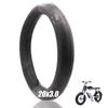 20x3.0 Fat Tire Bike Inner Tubes with AV 32mm Valve, 20x3.0 Premium Butyl Rubber Bike Tube, Ideal for Electric Bikes, Mountain Bikes, and Traditional Fat-Tire Bikes view 1