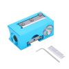 NDNCZDHC 8 in 1 Pool Cue Tip Shaper Aluminum Alloy Pool Cue Tip Shaper Multifunctional Cue Repair Kit Cue Shaper Pinprick Blade Accessory 56x30x24mm(Blue) view 4