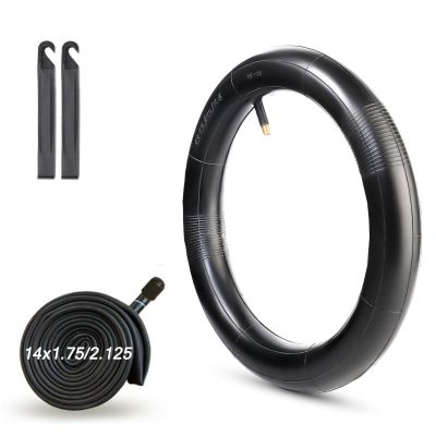 14" Bike Inner Tube,14x1.752.125/14x2.42.5 Electric Bike Replacement Tubes with Angled Valve Stem Compatible with Electric Scooters, E-Bike Tire Tube and More(14x1.75/2.125)