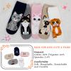 Artfasion Girls Ankle Animal Socks: Cute Crew Cotton Socks Soft Funny Childs Breathable Cartoon Sock for 5-7 Years Kids Students Brother Son Going Out Birthday Exploring Walking Adventure Games Gifts view 4