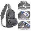 G4Free Sling Bag RFID Blocking Lightweight Crossbody Backpack Chest Shoulder Bag for Travel Sports Running view 2