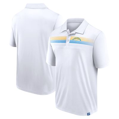 Fanatics Men's White Los Angeles Chargers Big & Tall Sublimated Polo