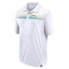 Fanatics Men's White Los Angeles Chargers Big & Tall Sublimated Polo view 2