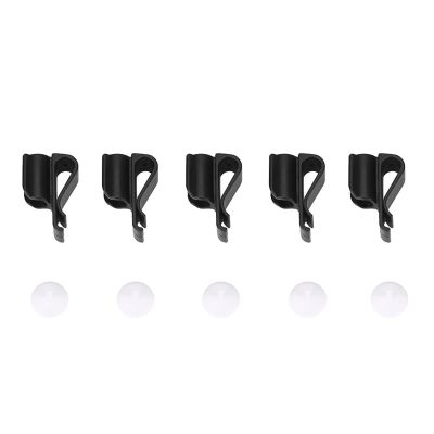 5Pcs Bag Clamp Putter Clips Holder, Convenient Ball Marker, Prevents Damage, Useful Accessory for Lovers, Generic274rwcy9xp