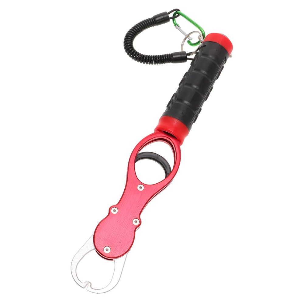 Mipcase 1pc Handheld Fish Clamp Scale Multi-Functional Fishing Pliers for Anglers Ergonomic Design Essential Tool for Accurate Fish Control and Weighing