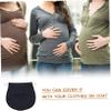 Pastoralist 5 Pieces Maternity Pants Extender Adjustable Pregnancy Waistband Elastic Trouser for Women Pregnancy 8.7 x 1.0 inch view 2