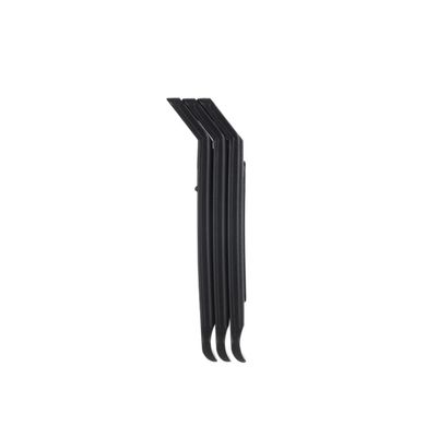 ULTECHNOVO 20pcs Tire Spoon and Tyre Breaker Tool for Bike Repair Durable Smooth Ends Easy to Use Mountain and Road Bicycles Black