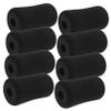 Mipcase 8pcs Foam Replacement Foot Pads for Gym Equipment Comfortable and Flexible Cover for Roller Exercise Machines Sponge Material for Enhanced Grip and Safety view 1