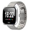 Gimuk Metal Strap Compatible with Fitbit Versa 2 Straps for Women Men, Adjustable Stainless Steel Wristband Replacement Watch Wrist Strap Bands Bracelet for Fitbit Versa 2/Versa, womens s womens l, view 1
