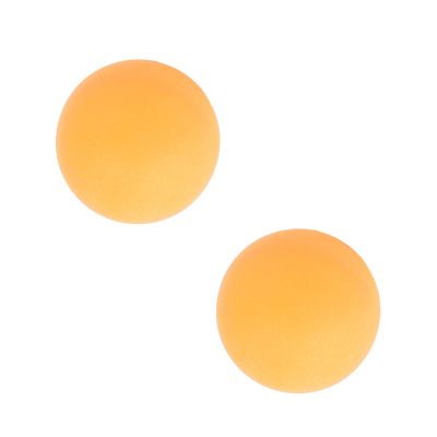 Brrnoo Table Tennis Ball for Visually Impaired and Blind Individuals, 2 Pcs High Contrast Color Plastic Balls Home Deco Game Balls Table Tennis, DIY Game Party