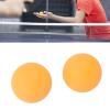 Brrnoo Table Tennis Ball for Visually Impaired and Blind Individuals, 2 Pcs High Contrast Color Plastic Balls Home Deco Game Balls Table Tennis, DIY Game Party view 3