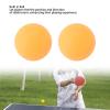 Brrnoo Table Tennis Ball for Visually Impaired and Blind Individuals, 2 Pcs High Contrast Color Plastic Balls Home Deco Game Balls Table Tennis, DIY Game Party view 4