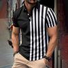 ZYXTIM Golf Polos for Men Men Polo Shirts Mens Polos Short Sleeve Golf Long Sleeve Shirts for Men Tactical Clothes for Men Big and Tall(Black,3X-Large) view 2