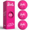 Shanker Golf Balls - Birdie Pink Golf Balls - Funny Golf Gift for Women (Sleeve of 3, Novelty) - The #1 Ball for Dreaming Big - Golf Balls for Women view 1