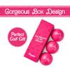 Shanker Golf Balls - Birdie Pink Golf Balls - Funny Golf Gift for Women (Sleeve of 3, Novelty) - The #1 Ball for Dreaming Big - Golf Balls for Women view 4