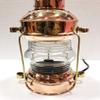 NineFit Basics Antique Copper Brass Electric Lantern 14 Ship Lamp Boat Maritime Collectible, Clear view 4