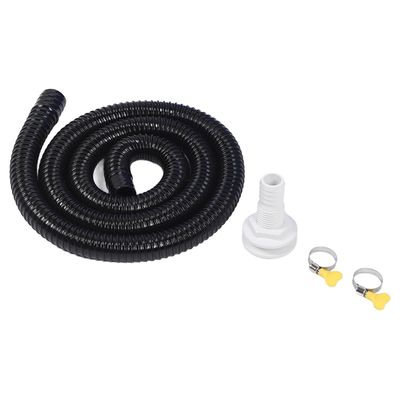 banapoy Bilge Pump Installation Kit, Marine Bilge Pump Hose 11/8inch Plumbing Kit, Leakproof Bilge Pump Tubes, 6.6ft Kinkfree Flexible PVC Hose for Marine Boat, banapoyuk8m69zren