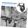 BESPORTBLE Bicycle Water Bottle Holder Lightweight Alloy Cup Cage for Easy Installation Mountain Bikes and Road Bikes Durable and Stylish Design Black with White Holder view 3