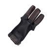 Mipcase 1pc Three Finger Cowhide Glove Sports Protective Cover for Arrow Accessories -Resistant Design for Enthusiasts for Indoor and Outdoor Use view 1