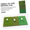 BESPORTBLE Golf Training Mat Hitting Mat for Use Portable Artificial Turf for Chipping Practice for Beginners and Professionals Includes Tee and Practice Area view 2