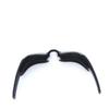 HANABASS 1pc Fog Swimming for Adults Swim Glasses Frame for Training and Competition Black view 1