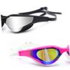 HANABASS 1pc Fog Swimming for Adults Swim Glasses Frame for Training and Competition Black view 4