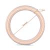 HANABASS Birch Gymnastic Rings Ring for Full Body Strength Training Exercise Equipment Gymnastics Beam Pair view 2