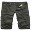 Calsky Men's Casual Twill Elastic Cargo Shorts Loose Fit Multi-Pocket 3/4 Capri Long Shorts Below Knee Casual with 7 Pockets (US, Numeric, 40, Regular, Regular, Green) view 4