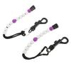 BESPORTBLE 2pcs Golfing Supplies Plastic Bead Score Counter Chain Golf Stroke Counter