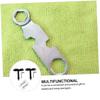 HANABASS 4pcs Portable Skateboard Tool Kit Multi-Functional Wrench Shaped Wrenches Hard Essential for Skateboard Roller Skate Maintenance view 4