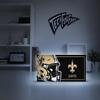 SOAR NFL LED Ambience Light Box: Elevate Your Space with Officially Licensed Wall Dcor, New Orleans Saints view 4