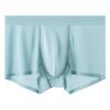 A PURE SOURCE Mens Boxers Shorts Ice Silk,Men Seamless Panties Mesh Transparent Ultra-Thin Breathable Male Underpants view 3