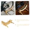 BESPORTBLE Bike Parking Rack Wooden Stand Bike Storage Rack Rear Bracket Display Bracket Support view 3