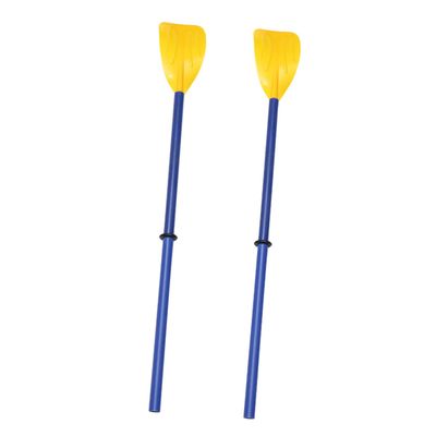 BESPORTBLE 1pair Detachable Kayak Paddles for Inflatable Boats Lightweight Plastic for Water Sports Blades Shafts