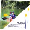 BESPORTBLE 1pair Detachable Kayak Paddles for Inflatable Boats Lightweight Plastic for Water Sports Blades Shafts view 2