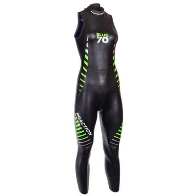 Blue Seventy Women's Reaction Sleeveless Wetsuit (Black, WMA, Blue Seventy)