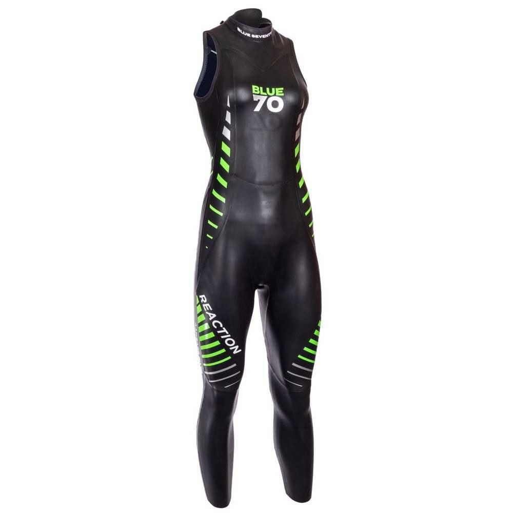 Blue Seventy Women's Reaction Sleeveless Wetsuit (Black, WMA, Blue Seventy)