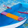 Aymzbd Dragon Boat Seat Flotation Cushion Lightweight Protector Dragon Boat Saddle Boat Seat Cushion for Rowing Tools Competition, Orange view 2