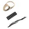OKUMEYR Professional Wear-Resistant Brass Archery Finger Guard Convenient Thumb Protector for Shooting Practice for Hunting and Archery Enthusiasts