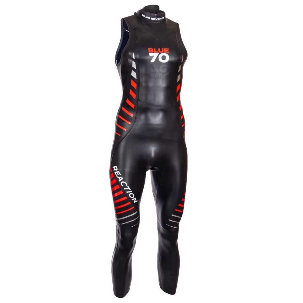 Blue Seventy Men's Reaction Sleeveless Wetsuit (Black, MT, Blue Seventy)